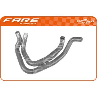 Manche, batterie chauffante-chauffage FARE SA 11757 pour SEAT CORDOBA 1.6 i - 101cv