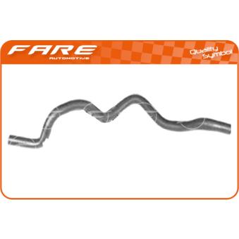 Durite de radiateur FARE SA 11775 pour ABARTH 500e 2.5 D - 71cv