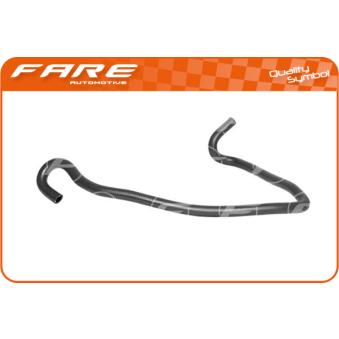 Durite de radiateur FARE SA 11776 pour ABARTH 500e 2.5 D - 71cv
