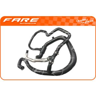 Durite de radiateur FARE SA 11778 pour FORD FIESTA 1.8 D - 60cv