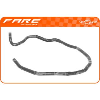 Durite de radiateur FARE SA 13021 pour FORD FOCUS 1.8 - 125cv