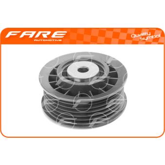 Poulie-tendeur, courroie trapézoïdale à nervures FARE SA 13503 pour CITROEN NEMO E 320 - 220cv