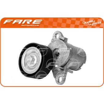 Poulie-tendeur, courroie trapézoïdale à nervures FARE SA 13715 pour MITSUBISHI SPACE S3 quattro - 310cv