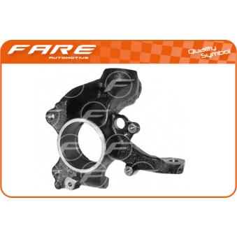 Fusée d'essieu, suspension de roue avant gauche FARE SA 13721 pour AUDI A3 1.8 T - 180cv