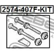 FEBEST 2574-407F-KIT - Boulon de guidage, étrier de frein
