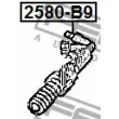 FEBEST 2580-B9 - Cylindre récepteur, embrayage