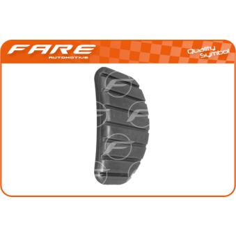 Revêtement de pédale, pédale de frein FARE SA OEM 465310981R