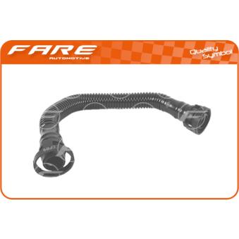 Flexible, aération de la housse de culasse FARE SA OEM 06F103221E