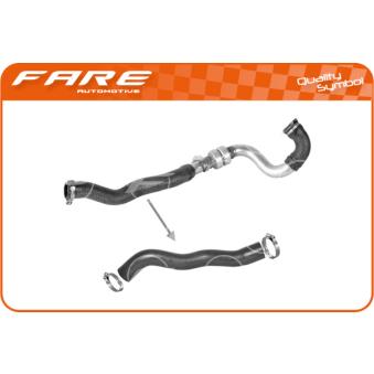 Gaine de suralimentation FARE SA OEM 8200598006 Gaine de suralimentation FARE SA OEM 8200598006