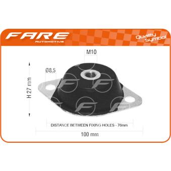 Support moteur FARE SA OEM 1k006a