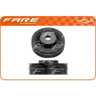 Poulie, vilebrequin FARE SA 15032 pour SUBARU FORESTER 2.0 - 125cv