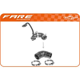 Gaine de suralimentation FARE SA OEM 8200715610 Gaine de suralimentation FARE SA OEM 8200715610