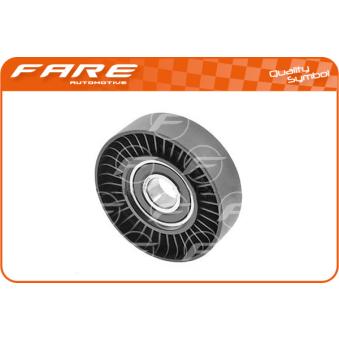 Poulie renvoi/transmission, courroie trapézoïdale à nervures FARE SA [15121]