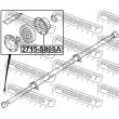 FEBEST 2715-S80SA - Joint-soufflet, arbre de commande