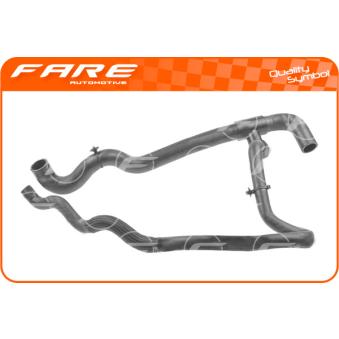 Durite de radiateur FARE SA 15233 pour DACIA LODGY 1.5 dCi - 110cv