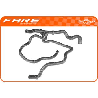 Durite de radiateur FARE SA 15508 pour RENAULT CLIO 1.2 16V - 73cv