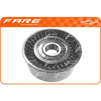 Poulie-tendeur, courroie trapézoïdale à nervures FARE SA OEM 2528727001