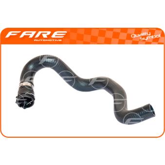 Durite de radiateur FARE SA 15657 pour AUDI A4 2.0 - 130cv