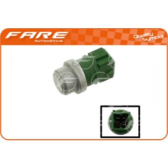 Sonde de température, liquide de refroidissement FARE SA 15890 pour VOLVO V40 1.9 TD - 90cv