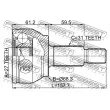 FEBEST 2910-EVOQ - Embout de cardan avant (kit de réparation)