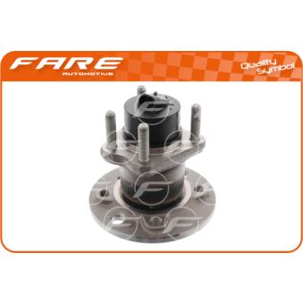 Roulement de roue arrière FARE SA 16418 pour AUDI 80 1.6 i - 75cv