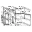 FEBEST 2910-RRSA48R - Embout de cardan avant (kit de réparation)