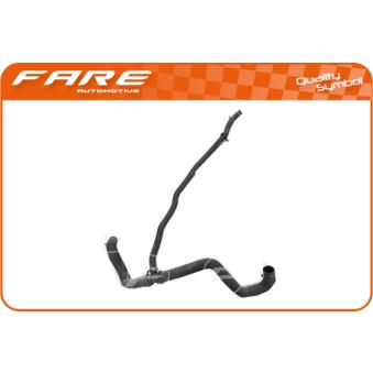 Durite de radiateur FARE SA 16636 pour PEUGEOT 206 1.6 E85 - 110cv