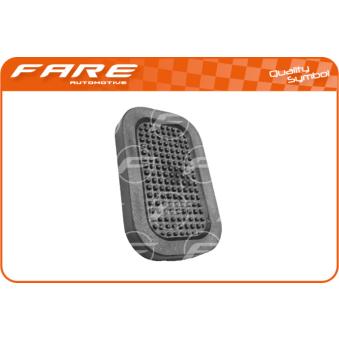 Revêtement de pédale, pédale d'embrayage FARE SA 2187