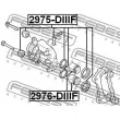 FEBEST 2975-DIIIF - Kit de réparation, étrier de frein