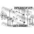FEBEST 2975-DISC4F - Kit de réparation, étrier de frein