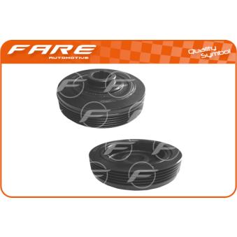 Poulie, vilebrequin FARE SA 2848 pour DAEWOO LANOS 1.8 D - 60cv