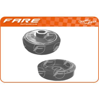 Poulie, vilebrequin FARE SA 2926 pour DAEWOO LANOS 1.8 D - 60cv