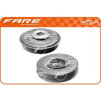 Poulie, vilebrequin FARE SA 2929 pour MAZDA CX-30 2.0 HDi - 110cv