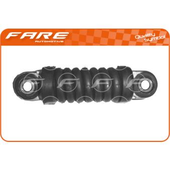 Amortisseur de vibrations, courroie trapézoïdale à nervures FARE SA [2932]