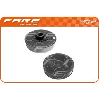 Poulie, vilebrequin FARE SA 2951 pour FORD FOCUS 1.6 - 100cv