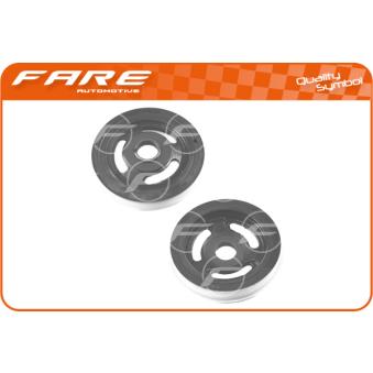 Poulie, vilebrequin FARE SA 2964 pour JEEP COMPASS 1.6 HDI - 90cv