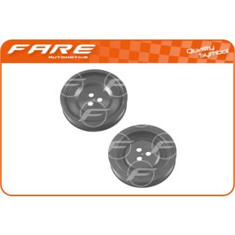 Poulie, vilebrequin FARE SA 2993 pour FORD TRANSIT 2.4 TDE - 115cv