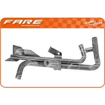 Tuyauterie du réfrigérant FARE SA 3009 pour RENAULT R19 1.7 - 107cv