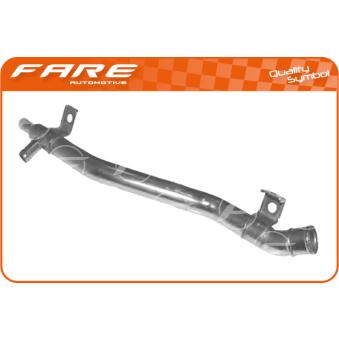 Tuyauterie de liquide de refroidissement FARE SA 3089 pour FORD ORION 1.6 - 90cv