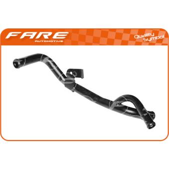 Tuyauterie de liquide de refroidissement FARE SA 3106 pour RENAULT CLIO 1.8 - 88cv