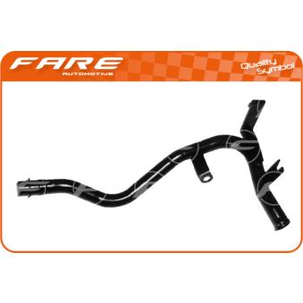 Tuyauterie de liquide de refroidissement FARE SA 3137 pour CITROEN XANTIA 2.1 Turbo D 12V - 109cv