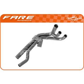 Tuyauterie du réfrigérant FARE SA 3152 pour RENAULT R19 1.7 - 107cv