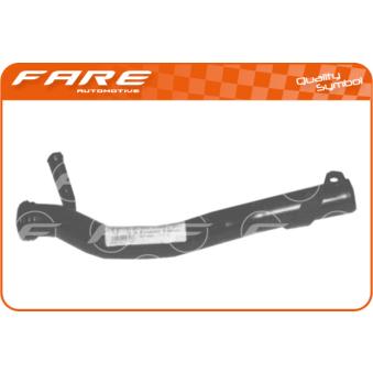 Tuyauterie de liquide de refroidissement FARE SA 3163 pour FIAT UNO 60 Diesel 1.7 - 60cv