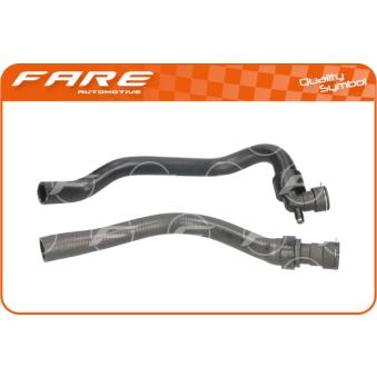Durite de radiateur FARE SA 38486 pour CITROEN C3 Picasso 1.4 VTi 95 - 95cv