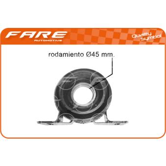 Suspension, arbre de cardan FARE SA OEM 95VB4826AA