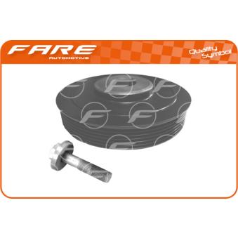 Kit de poulies, vilebrequin FARE SA OEM 9651770980 Kit de poulies, vilebrequin FARE SA OEM 9651770980
