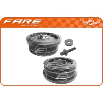 Kit de poulies, vilebrequin FARE SA 4226C pour DAEWOO LANOS 520 d - 150cv