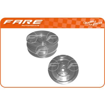 Poulie, vilebrequin FARE SA 4284 pour RENAULT TWINGO 1.2 - 58cv