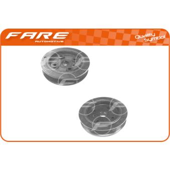 Poulie, vilebrequin FARE SA 4299 pour VOLVO V70 2.4 D - 131cv