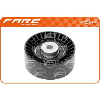 Poulie renvoi/transmission, courroie trapézoïdale à nervures FARE SA 4314 pour LANCIA DELTA 1.9 TDI - 110cv